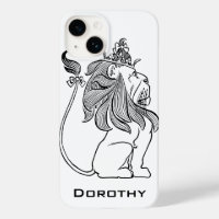 Vintage Wizard of Oz, Cowardly Lion with Crown