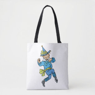 Vintage Wizard of Oz, Cute Dancing Boy Munchkin! Tote Bag