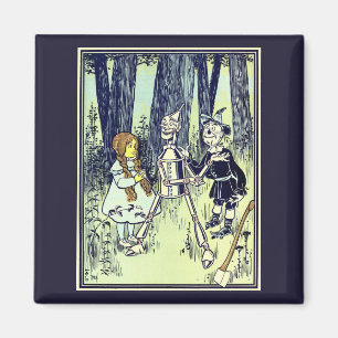 Vintage Wizard of Oz, Dorothy Meets the Tinman Magnet