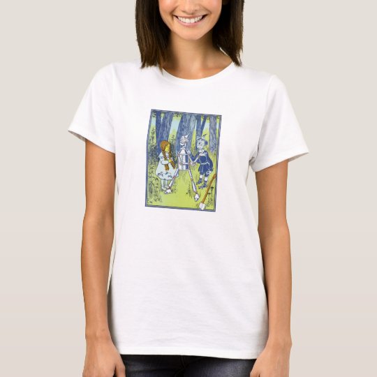Vintage Wizard of Oz Dorothy meets Tin Man T-Shirt