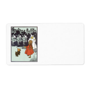 Vintage Wizard of Oz Dorothy Toto Glinda Munchkins