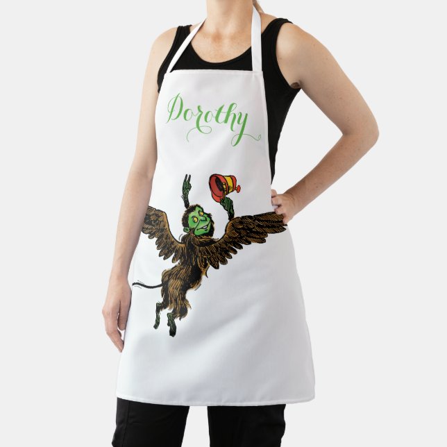 Vintage Wizard of Oz, Evil Flying Monkey Apron (Insitu)