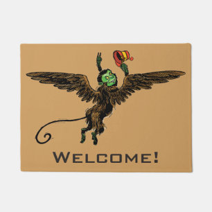 Vintage Wizard of Oz, Evil Flying Monkey Doormat