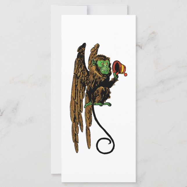 Vintage Wizard of Oz, Evil Flying Monkey Hat (Front)