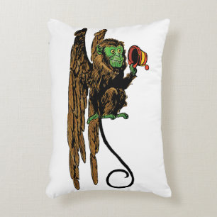 Vintage Wizard of Oz, Evil Flying Monkey Hat Accent Pillow