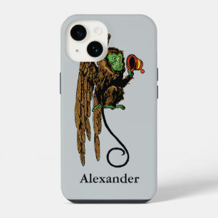 Vintage Wizard of Oz, Evil Flying Monkey Hat iPhone 14 Case