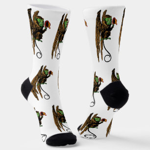 Vintage Wizard of Oz, Evil Flying Monkey Hat Socks