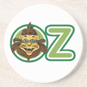 Vintage Wizard of Oz, Lion in the Letter O Coaster