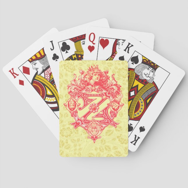 Vintage Wizard of Oz Playing Cards (Back)