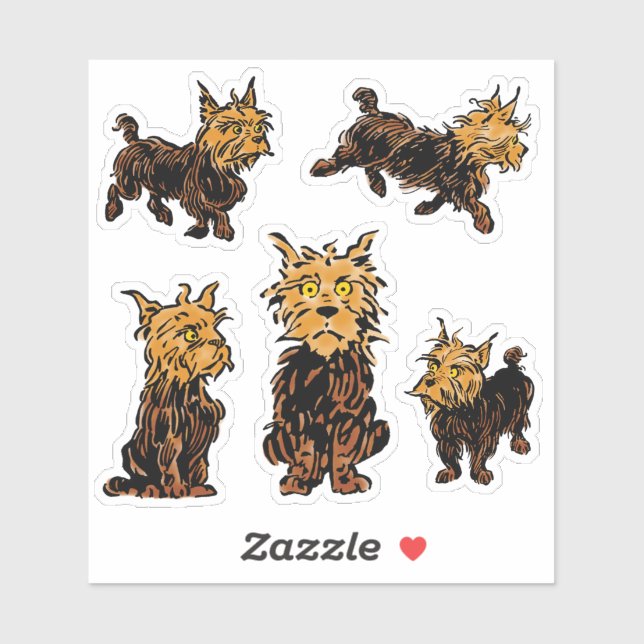 Vintage Wizard of Oz, Toto the Dog (Sheet)