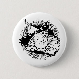 Vintage Wizard of Oz, Woman Munchkin Portrait 2 Inch Round Button