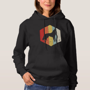 Vintage Wolf Retro Wolf Silhouette 70s 80s Hoodie