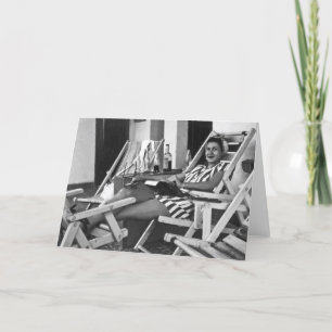 Vintage Woman- Aunt Mary Card