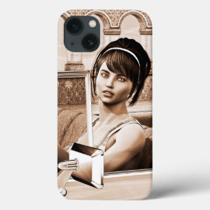 Vintage Woman iPhone 13 Case