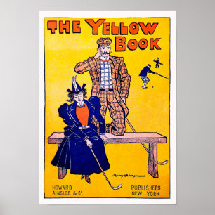 Vintage Woman Golfer Print