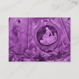 Vintage Women atc aceo Business Card