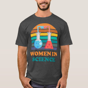 Vintage Women In Science For Science Women Premium T-Shirt