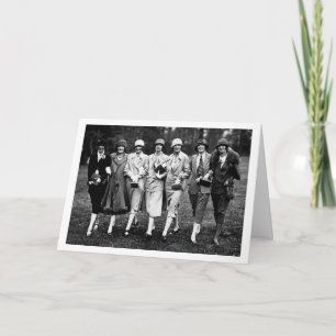 Vintage - Women Shattering Glass Ceilings, Card
