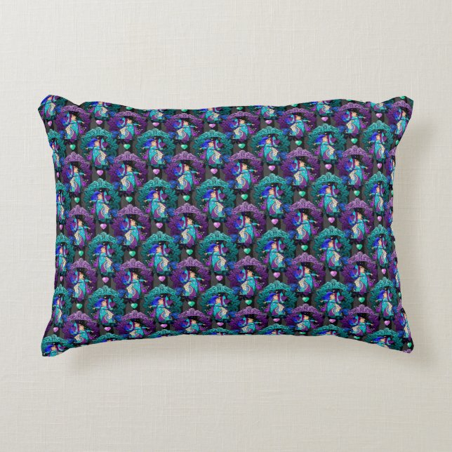 Vintage Wonderland Accent Pillow (Front)