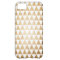 Vintage Wood Grain Geometric Triangle iPhone Case