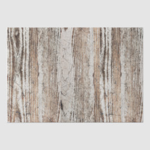 Vintage Wood Grain Tissue Paper