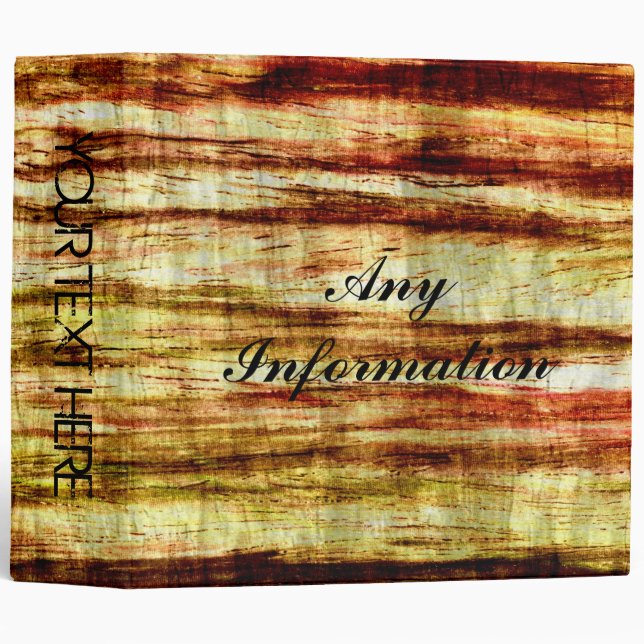 Vintage wood photo book binder (Front/Spine)