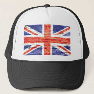 union jack trucker cap