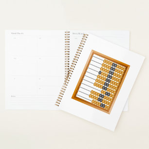 Vintage Wooden Abacus Classic Counting Tool Planner