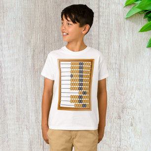 Vintage Wooden Abacus Classic Counting Tool  T-Shirt