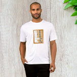 Vintage Wooden Abacus Classic Counting Tool  T-Shirt<br><div class="desc">Elevate your wardrobe with a touch of classic charm and modern style! Our Men's Sport-Tek Competitor T-Shirt features a striking graphic of an abacus, blending retro learning tools with contemporary design. Perfect for those who appreciate the elegance of old-school calculation and the convenience of today’s athletic wear. Make a statement...</div>