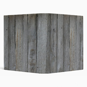 Vintage Wooden Fence Binder
