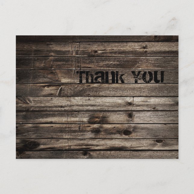 vintage woodgrain handyman construction postcard (Front)