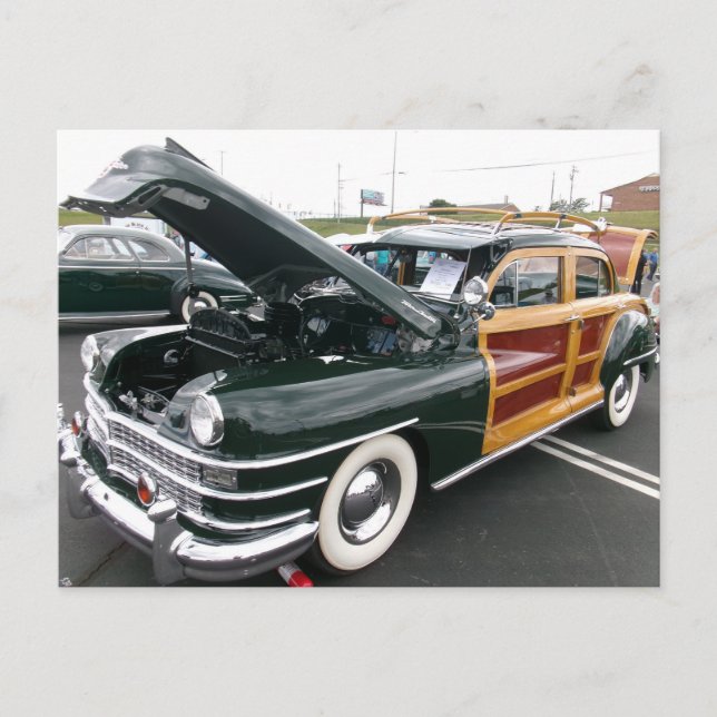 Vintage woody postcard (Front)