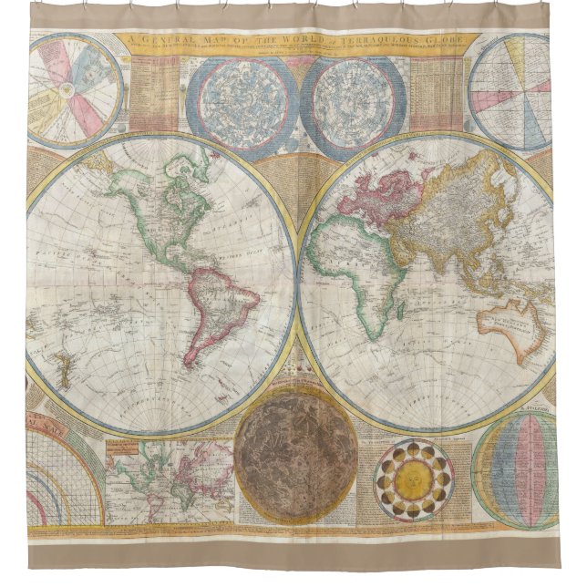 Vintage World Map (Front)