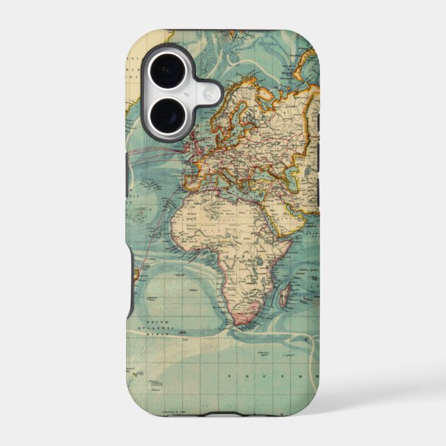 Vintage World Map (Back)