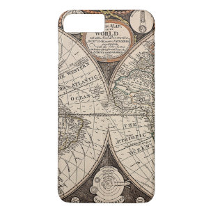 Vintage World Map (1766) iPhone 8 Plus/7 Plus Case
