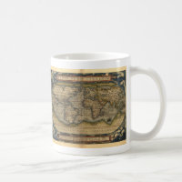 Vintage World Map Atlas Historical Design