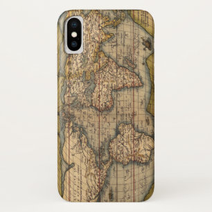 Vintage World Map by Abraham Ortelius 1564 Case-Mate iPhone Case