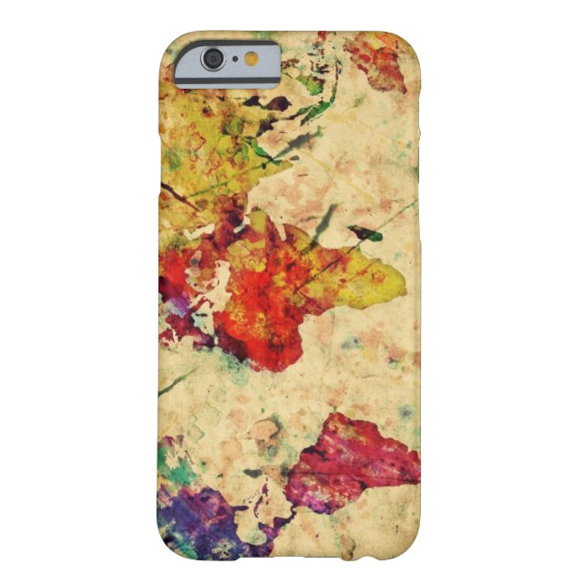 Vintage world map Case-Mate iPhone case (Back)