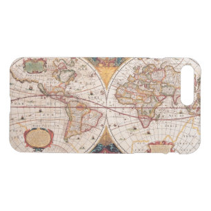 Vintage World Map Circa 1600 iPhone 8 Plus/7 Plus Case