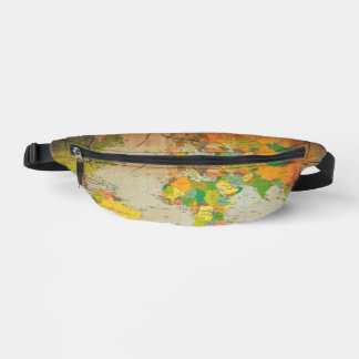 Vintage World Map  Fanny Pack