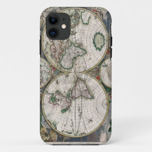 Vintage World Map iPhone 5 Case