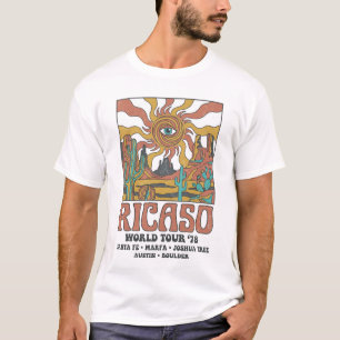 Vintage World Tour 1978 Ricaso Joshua Tree Desert  T-Shirt