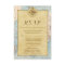Vintage World Travel Map Wedding RSVP