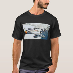 Vintage World War II Air Force P-51D Mustang T-Shirt
