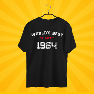 Vintage World's Best since 1964 60th Birthday T-Shirt