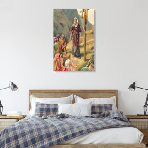 vintage Wrapped Canvas