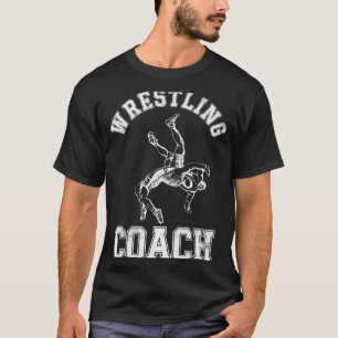 Vintage Wrestler Wrestling Coach Martial Arts MMA T-Shirt