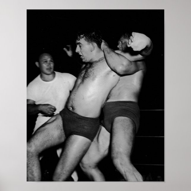 Vintage Wrestling Poster Series (Front)