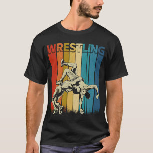 Vintage Wrestling Wrestlers For Dad Son T-Shirt